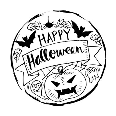  Mutlu Cadılar Bayramı tebrik kartı