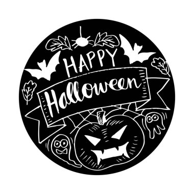  Mutlu Cadılar Bayramı tebrik kartı