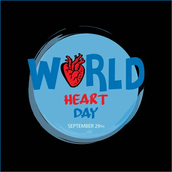Światowy Dzień Serca Koncepcja — Zdjęcie stockowe