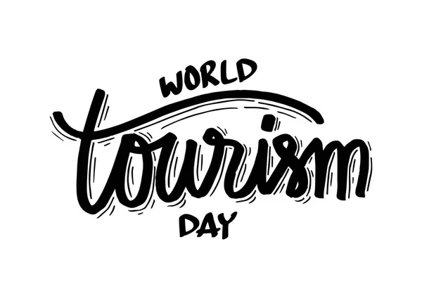 Journée Mondiale Tourisme Concept — Photo