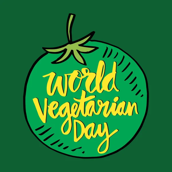Світ Вегетаріанська День Томатний — стокове фото