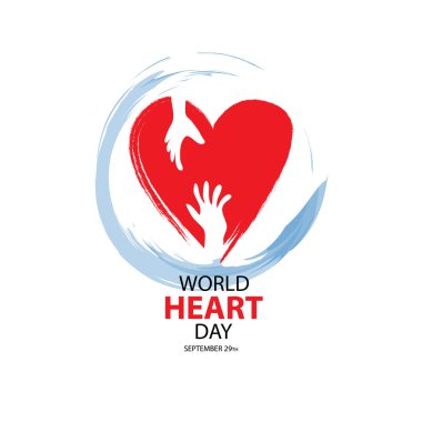 Dünya Kalp günü tebrik kartı