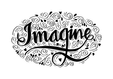 Kavram yazı el hayal.