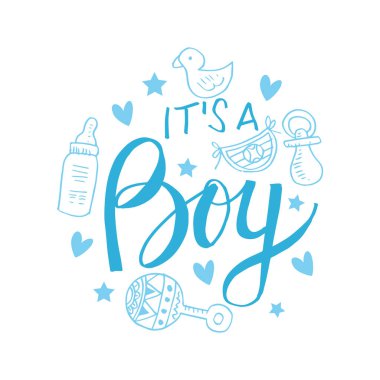 Bir çocuk, bebek duş davetiye