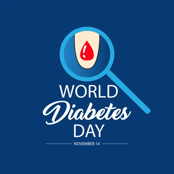 World Diabetes Day November — Stock Photo, Image