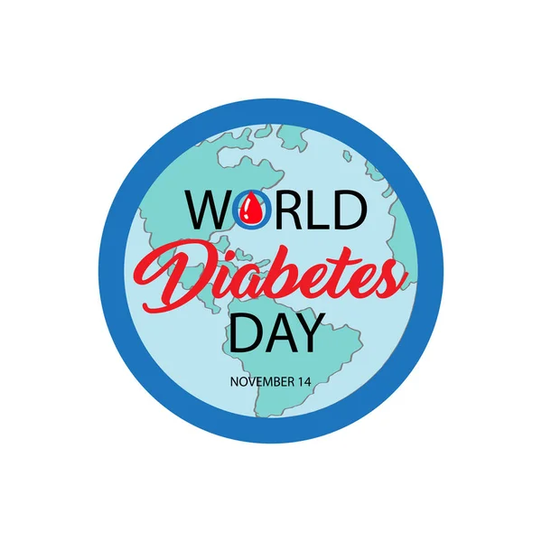 Dia Mundial Diabetes Novembro — Fotografia de Stock