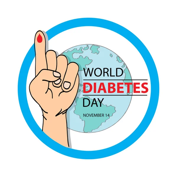 Dia Mundial Diabetes Novembro — Fotografia de Stock