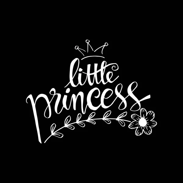 Princesita Caligrafía Moderna — Vector de stock