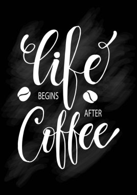 Hayat kahve sonra başlar