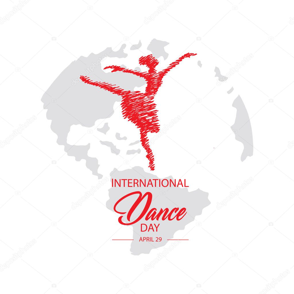 International Dance Day concept. April 29