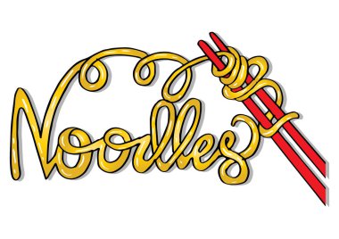 Çubuklarda makarna ve erişte..