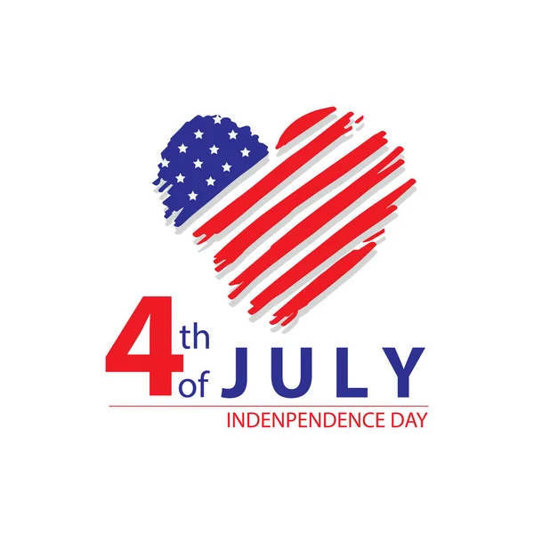 День Незалежності Липня — стоковий вектор