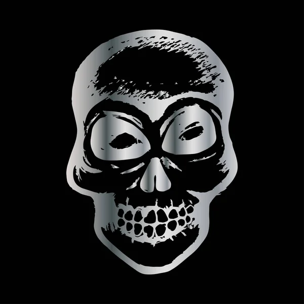 Calavera Dibujo Mano Humano — Vector de stock