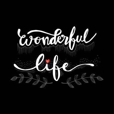 Harika bir hayat el yazısı. Olumlu Alıntı 