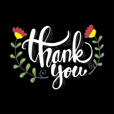 Teşekkür ederim el yazı hat.