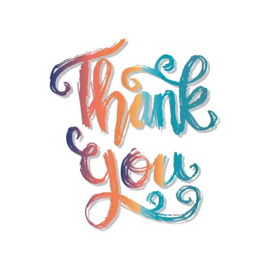 Teşekkür ederim el yazı hat.