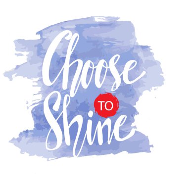 Parlamayı seç. Motivasyonel teklif afişi.