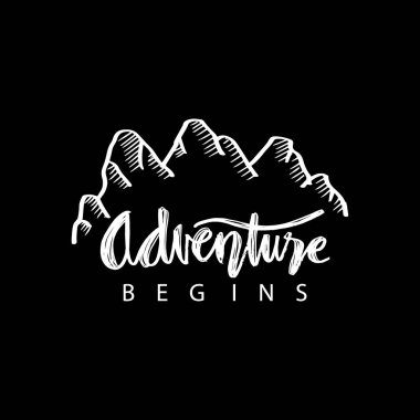 Macera el yazısı başlar. Motivasyonel Alıntı ve Söz.