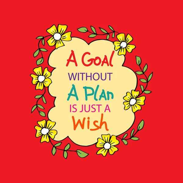 Una meta sin plan es solo un deseo
