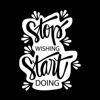 Dilek Yıldızı yapmayı bırak. İlham verici Alıntı.