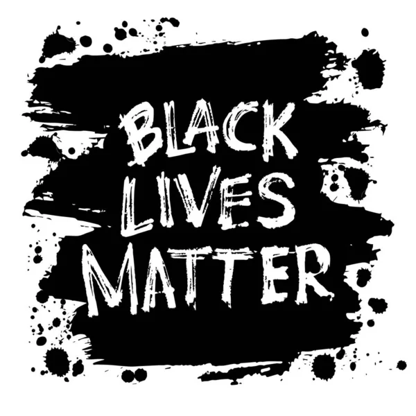 Las Vidas Negras Importan Letras Puede Ser Utilizado Para Impresiones — Vector de stock