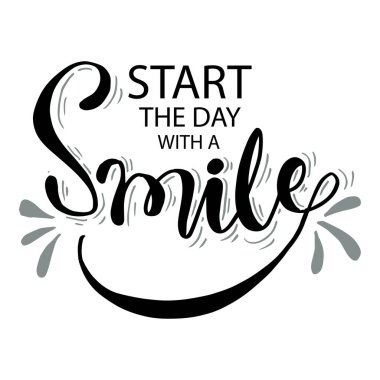 Güne gülümseyen bir el yazısıyla başla..