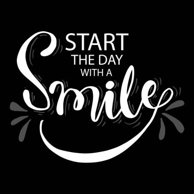 Güne gülümseyen bir el yazısıyla başla..