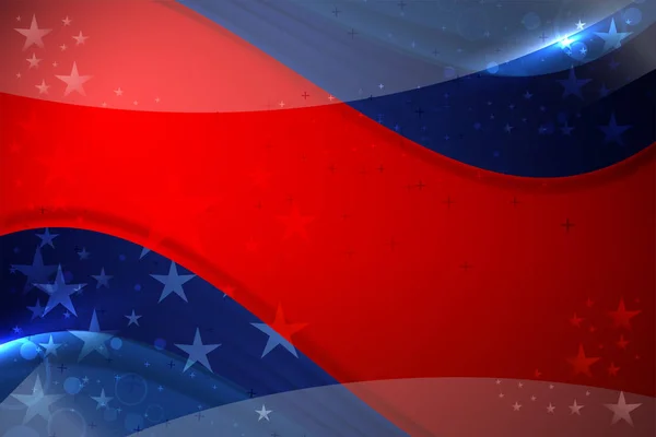 Bağımsızlık, Gaziler, emek, anma günü ve diğer etkinlikler için ABD arka plan vektör çizim tasarım bayrağı