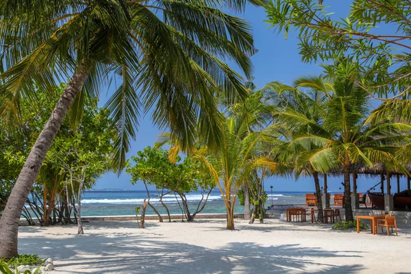 Die Malediven Paradiesische Ruhe Wunderschöne Meereslandschaft Platz Zum Entspannen — Stockfoto