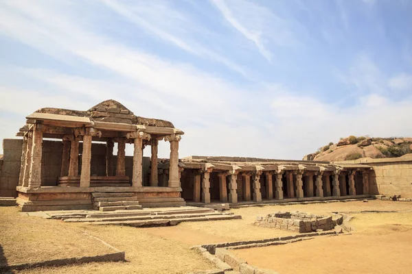 Karnataka Hampi India Ruinas Ciudad Vijayanagar Vitala Temp — Foto de Stock