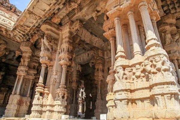 Karnataka Hampi India Ruinas Ciudad Vijayanagar Vitala Temp — Foto de Stock