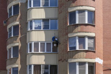 Yüksek irtifa büyük revizyon bina, çan kulesi iş, endüstriyel tırmanma, binaların sıva işleri