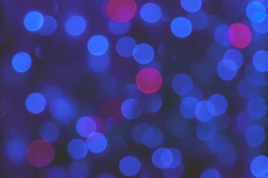 mavi bokeh soyut ışık arkaplanı