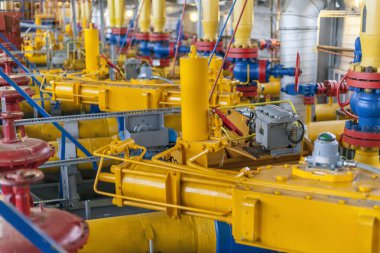 Petrol, gaz endüstrisi. gaz iklimlendirme cihazları ve Vana armatür 