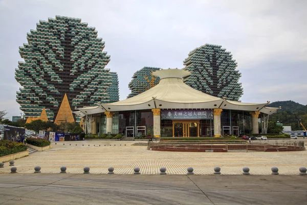 China Hainan Island Bahía Sanya Diciembre 2018 Hotel Estrellas Sanya —  Fotos de Stock