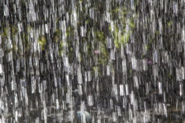 Düşen Şelalesi jetleri, arka plan damla