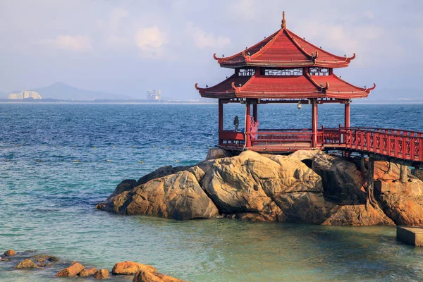 Île Wuzhizhou Arbor Plage Île — Photo