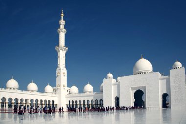 Abu Dhabi, Birleşik Arap Emirlikleri-12 Nisan, 2017: Şeyh Zayed G