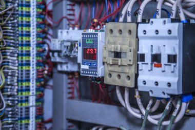 Endüstriyel distrib güç elektrik hattı, kablo bağlantısı