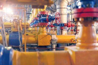 Petrol, gaz endüstrisi. gaz iklimlendirme cihazları ve Vana armatür