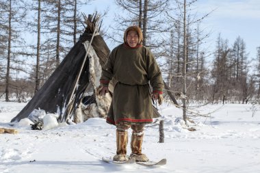 Uzak kuzey sakinleri, Nenets insanların otlak, d