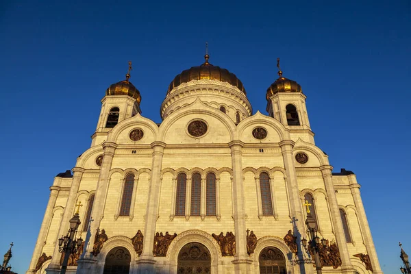 Moskou, Rusland, 19 mei 2019: kathedraal van de Heiland in Moskou — Stockfoto