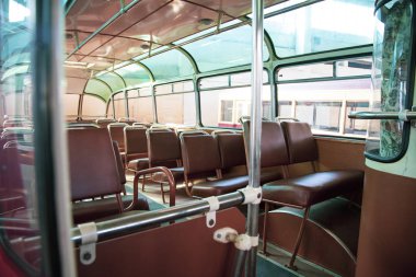 60'lı yolcu otobüsünün iç kabin