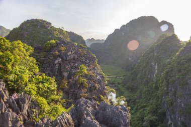 Trang An, Tam Coc, Ninh Binh, Vietnam.