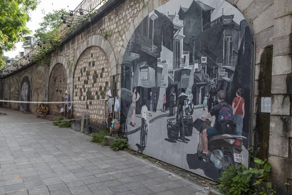 Peintures murales de rue Phung Hung — Photo