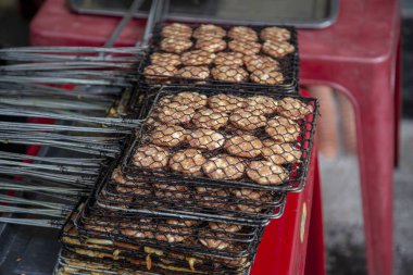 Barbekü partisi, ızgara tavuk eti