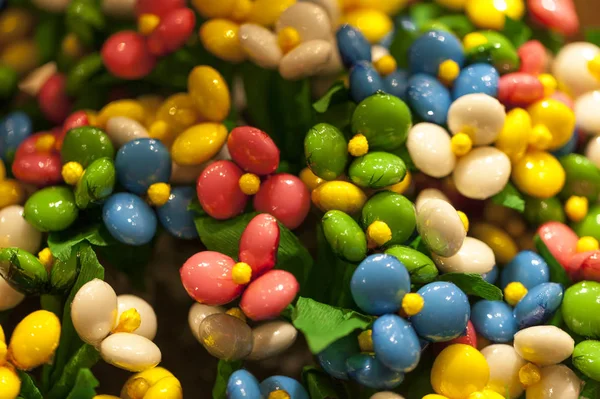 Background from multi-colored candies — Stock Photo, Image