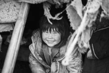 Aşırı kuzey, Yamal, Nenets insanların otlak, dwel