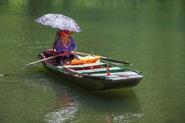 Ninh Binh Єтнам 2019 Tam Coc Національний Парк Красивий Ландшафт — стокове фото