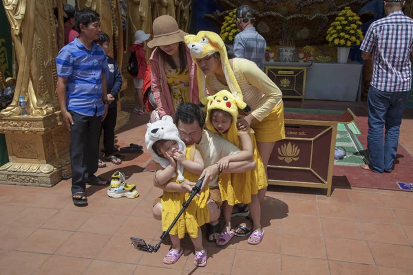 Lat Vietnam 2019 Linh Phuoc Pagoda Lat Vietnam Monumento Famoso —  Fotos de Stock